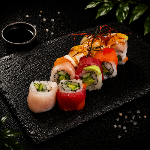 mizu rainbow roll