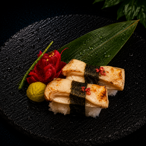 mushroom nigiri