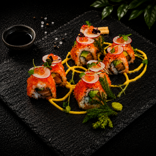 salmon avocado roll