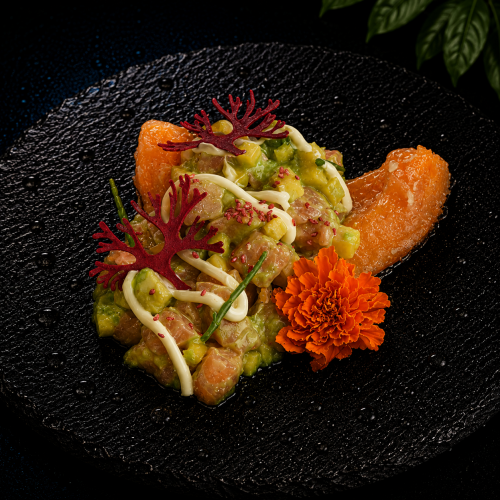 salmon tatar