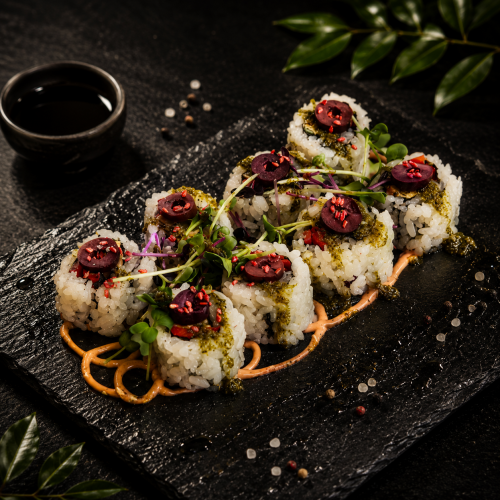 salmon avocado roll